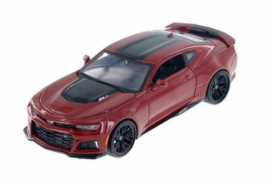 2017 Chevrolet Camaro ZL1 Hard Top, Red - Motor Max 79351AC/R - 1/24 Scale Diecast Model Toy Car