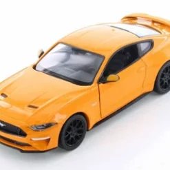2018 Ford Mustang GT Hard Top, Orange - Showcasts 79352/16D - 1/24 Scale Diecast Model Toy Car