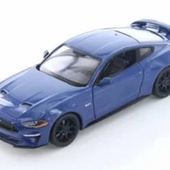 2018 Ford Mustang GT Hard Top, Blue - Showcasts 79352BU - 1/24 Scale Diecast Model Toy Car