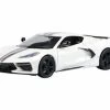 2020 Chevy Corvette C8 Stingray Hardtop, White - Showcasts 79360WHK - 1/24 Scale Diecast Car