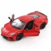 2020 Chevy Corvette C8 Stingray, Red - Showcasts 79360/16D - 1/24 Scale Diecast Model Toy Car