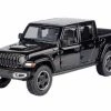 2021 Jeep Gladiator Rubicon (Hard Top), Black - Motor Max 79368BK - 1/27 Scale Diecast Model Toy Car