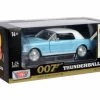 1964.5 Ford Ford Mustang, James Bond - Motor Max 79855WTQ - 1/24 Scale Diecast Model Toy Car