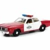 ModelToyCars 1977 Dodge Monaco Finchburg County Sheriff, Red/White - Greenlight 84106 - 1/24 Scale Diecast Car