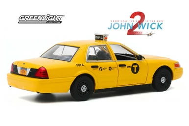 ModelToyCars 2008 Ford Crown Victoria, John Wick - Greenlight 84113 - 1/24 Scale Diecast Model Toy Car