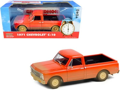1971 Chevy C-10 Pickup Truck, Groundhog Day - Greenlight 84131 - 1/24 Scale Diecast Model Toy Car
