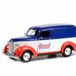 1939 Chevy Panel Truck - Summit Racing Equipment, Red - Greenlight 85061 - 1/24 Scale Diecast Car
