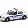 Greenlight 2008 Ford Crown Victoria Police Interceptor Indiana - 85543 - 1/24 Scale Diecast Model Toy Car