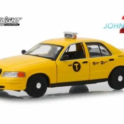 2008 Ford Crown Victoria (NYC Taxi), John Wick 2 - Greenlight 86561 - 1/43 Scale Diecast Car
