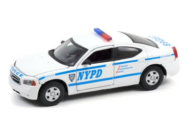 NYPD 2006 Dodge Charger, Castle - Greenlight 86603 - 1/43 Scale Diecast Model Toy Car