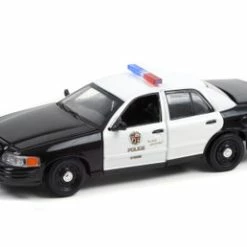 LAPD 2011 Ford Crown Victoria Police Interceptor, Drive - Greenlight 86609 - 1/43 Scale Diecast Car