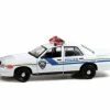 Greenlight Pembroke Pines Police 2001 Ford Crown Victoria Interceptor, Dexter 86614 1/43 Scale Diecast Car