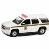 2010 Chevy Tahoe, White - Greenlight 86624 - 1/43 Scale Diecast Model Toy Car