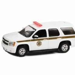 2010 Chevy Tahoe, White - Greenlight 86624 - 1/43 Scale Diecast Model Toy Car