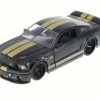 Jada Toys 2008 Ford Shelby GT-500KR, Black - JADA 91844XW - 1/24 Scale Diecast Car (New, But NO BOX))