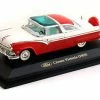 Lucky Road Signature 1955 Ford Crown Victoria, Red - Yatming 94202 - 1/43 Scale Diecast Model Toy Car