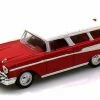 Lucky Road Signature 1957 Chevrolet Nomad, Red - Yatming 94203 - 1/43 Scale Diecast Model Toy Car