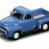 Lucky Road Signature 1953 Ford Pickup Truck, Blue - Yatming 94204 - 1/43 Scale Diecast Model Toy Car