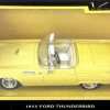 1955 Ford Thunderbird Convertible, Yellow - Lucky Road Signature 94228YL - 1/43 Scale Diecast Car