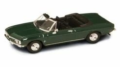 Lucky Road Signature 1969 Chevrolet Corvair Monza Convertible, Green - Yatming 94241 - 1/43 Scale Diecast Model Toy Car