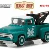 1956 Ford F-100, Green - Greenlight 97020A/48 - 1/64 Scale Diecast Model Toy Car