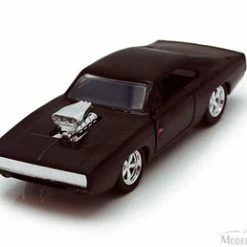 Jada Toys Fast & Furious 1970 Dom's Dodge Charger Matte Toys 97214 1/32 Scale Diecast Model Toy Car