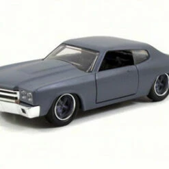 Jada Toys Dom's Chevy Chevelle SS, Primer Grey - JADA 97379 - 1/32 Scale Diecast Model Toy Car
