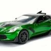 Jada Toys 2016 TRANSFORMERS 5 Crosshairs Chevy Corvette Stingray, 98499 - 1/24 Scale Diecast Model Toy Car