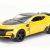 Jada Toys 2016 TRANSFORMERS 5 Chevy Camaro Bumblebee, Yellow W/Black - Jada 98505 - 1/24 Scale Diecast Car