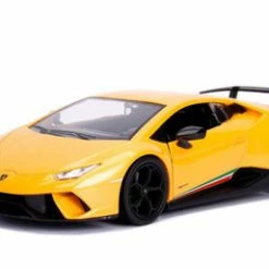 Jada Toys 2017 Lamborghini Huracan Performante Hard Top, Yellow - Jada 99355WA1 - 1/24 Scale Diecast Car