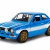 Jada Toys Ford Escort RS2000 MKI Hard Top, Fast And Furious - Jada 99572/4 - 1/24 Scale Diecast Model Toy Car