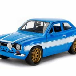 Jada Toys Ford Escort RS2000 MKI Hard Top, Fast And Furious - Jada 99795 - 1/24 Scale Diecast Model Toy Car