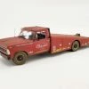 1970 Ford F-350 Ramp Truck (Rusted), Porkchop's Chop Shop - Acme A1801416 - 1/18 Scale Diecast Car