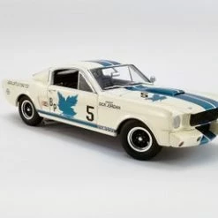ModelToyCars 1965 Ford Mustang Shelby GT350R, #5 Dick Jordan Canadian Champion - Acme A1801841, 1/18 Diecast Car