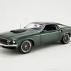 1969 Ford Mustang GT Bullet Street Fighter, Dark Green - Acme A1801847 - 1/18 Scale Diecast Car