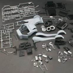 1932 Ford Roadster 2-in-1 Model Kit, Light Gray - Acme A1805002K - 1/18 Scale Diecast Model Kit