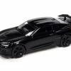 Nickey 2019 Chevy Camaro ZL1 1LE, Black - Auto World AWSP094/24A - 1/64 Scale Diecast Model Toy Car