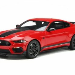 2021 Ford Mustang Mach 1, Race Red - GT Spirit GT351 - 1/18 Scale Resin Model Toy Car