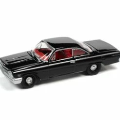 1962 Chevy Bel Air Bubbletop, Tuxedo Black - Johnny Lightning JLSP187/24B - 1/64 Scale Diecast Car