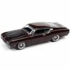 1969 Ford Torino Talladega, Royal Maroon - Johnny Lightning JLSP222 - 1/64 Scale Diecast Car
