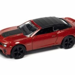 2013 Chevy Camaro ZL1, Inferno Orange - Johnny Lightning JLSP227/24A - 1/64 Scale Diecast Car