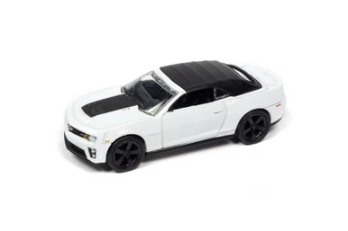 2013 Chevy Camaro ZL1, Summit White - Johnny Lightning JLSP227/24B - 1/64 Scale Diecast Car