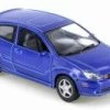 2002 Ford SVT Focus, Blue - Kinsmart KT5082D - 1/34 Scale Diecast Model Toy Car