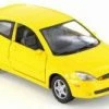 2002 Ford SVT Focus, Yellow - Kinsmart KT5082D - 1/34 Scale Diecast Model Toy Car