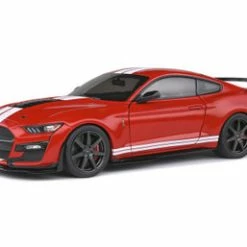 2020 Ford Mustang GT500 Fast Track, Racing Red - Solido S1805903 - 1/18 Scale Diecast Model Toy Car