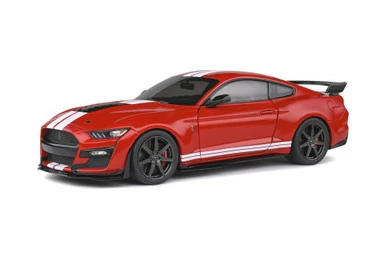 2020 Ford Mustang GT500 Fast Track, Racing Red - Solido S1805903 - 1/18 Scale Diecast Model Toy Car