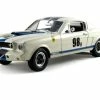 1965 Ford Mustang Shelby GT350R #98B Terlingua Racing Team, White - Shelby Collectibles SC170W - 1/18 Scale Diecast Model Toy Car