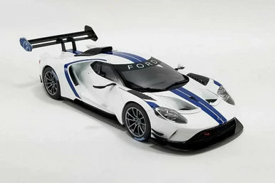 2020 Ford Mustang GT MKII Track, White - GT Spirit US040 - 1/18 Scale Resin Model Toy Car