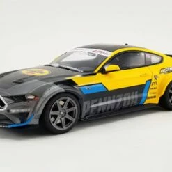 2021 Ford Mustang RTR Spec 5 Widebody, Black/Yellow - GT Spirit US056 - 1/18 Scale Resin Car