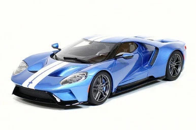 2017 Ford GT Hard Top, Blue - GT Spirit ZM101 - 1/18 Scale Resin Model Toy Car